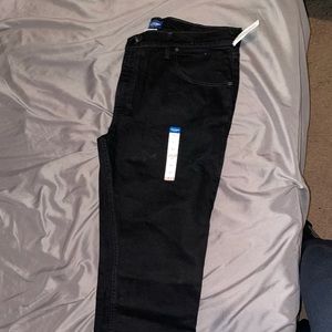 Black Arizona slim straight jeans
